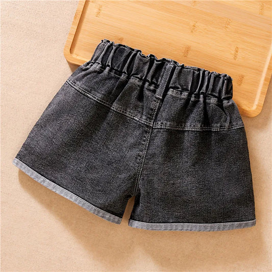 Baby Girls Summer Denim Clothing/ Shorts, Pants, Jeans, Clothes for Girls. Casual Short Trousers /Infant Bottoms