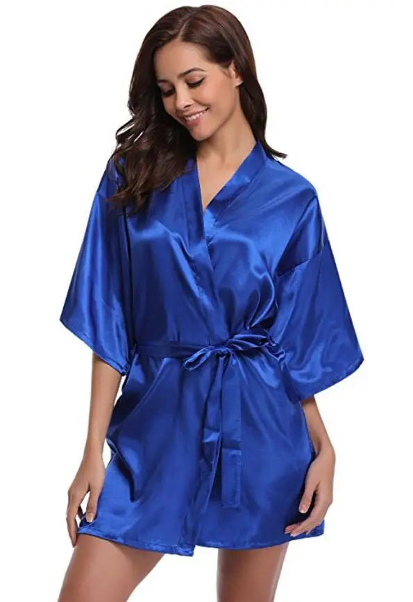 Satin Kimono Robe Bathrobe for Women ,Bridesmaid Robes, Sexy Robe, Satin Robe, Ladies Dressing Gowns. PERFECT MOTHERS DAY Gift!!!