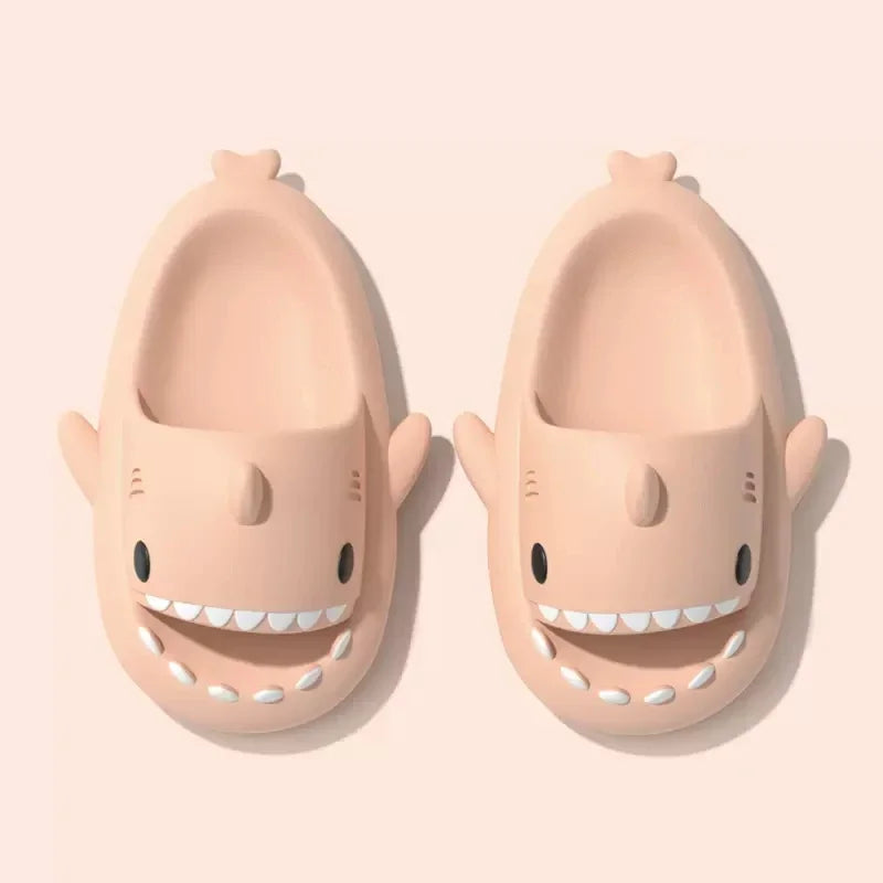 Mens and Womens Shark Slippers, Summer Slides, Bathroom Flip Flops, Soft Anti-Skid Shoes, and even Beach Sandals