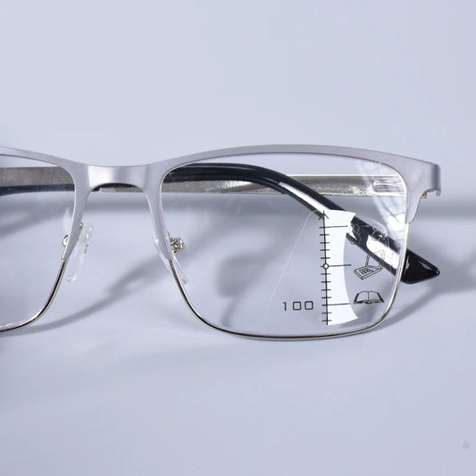 Double Color Overszie Frame, with Progressive Multifocal Reading Glasses with High-definition. Glasses for Men and Women. Anti -Blue Light, Presbybo. ONLY +175 is all gone. All others very GOOD availability. COLOR is