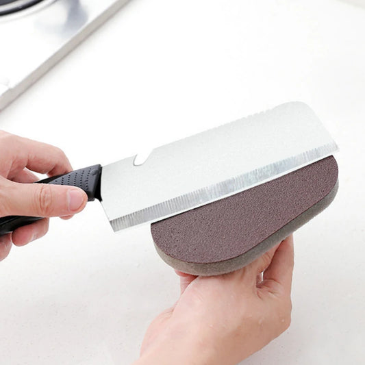 Magic Emery Sponge /Brush. Wipe, Eraser, Cleaner for Kitchen or Bath, Basement and Garage.Strong Decontamination Cleaning Tools With Handle Household Tools