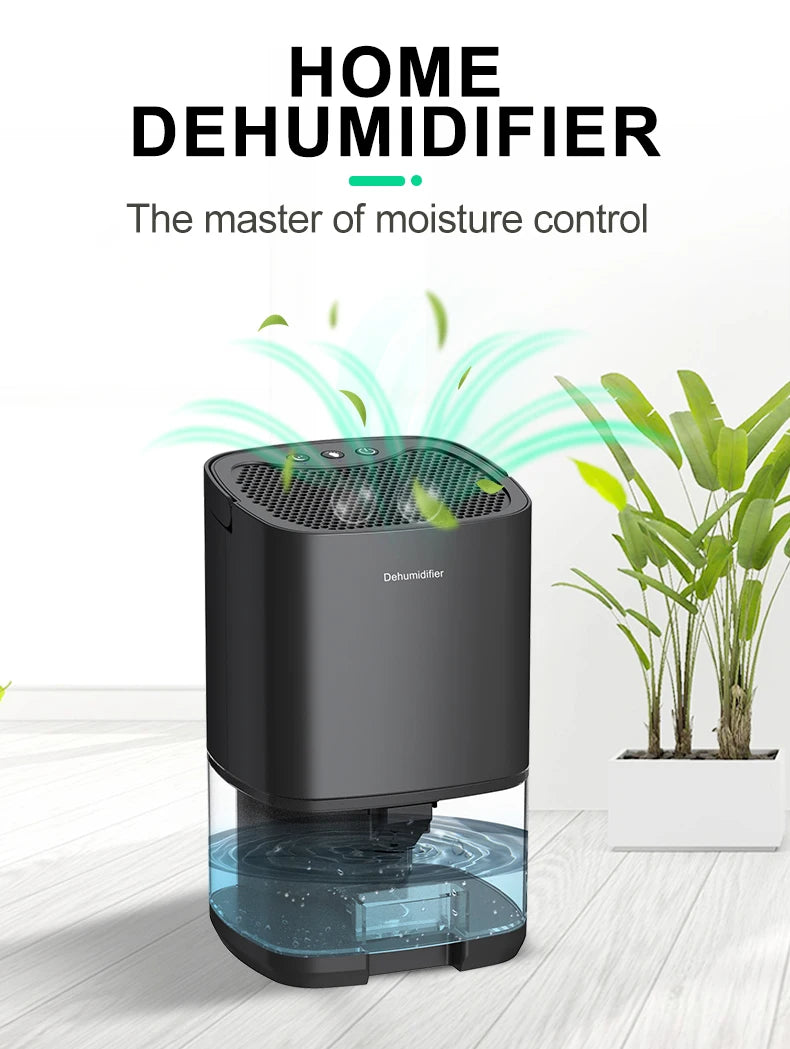 Air Dehumidifier,  Portable Mute Moisture Absorbers . Air Dryer For Home, Bedroom, Office ,Kitchen, and Deodorizer Dryer EU/US plug.