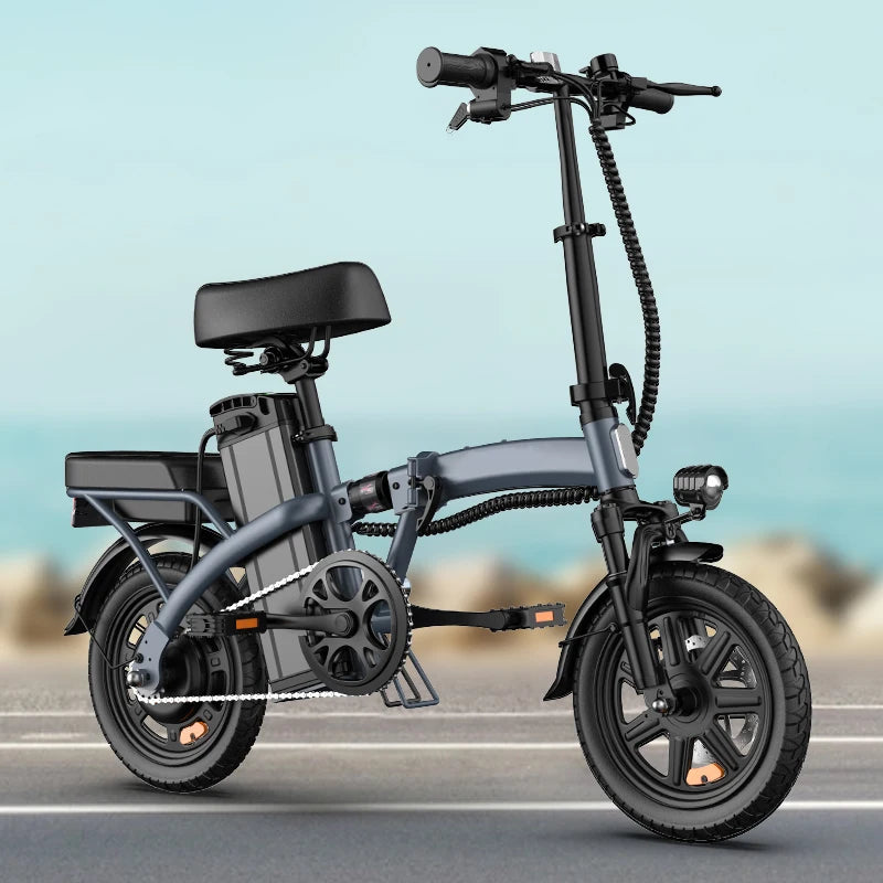 14" Foldable Electric Bicycle with 3 Hours Charge Time