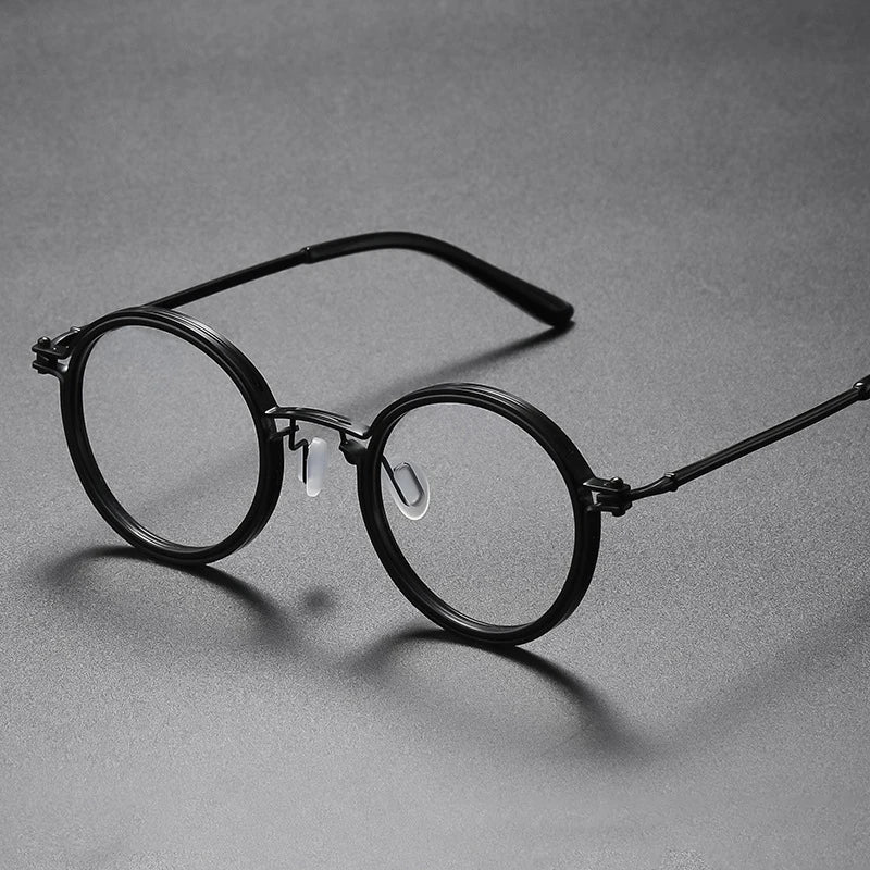 High Quality Retro Round Frame Reading Glasses for Men and Women. Fashion Metal, Anti -Blue Light Prescription Glasses. Brown is available in +100/+150/ and +400. Black is available in only +300. All other combinati