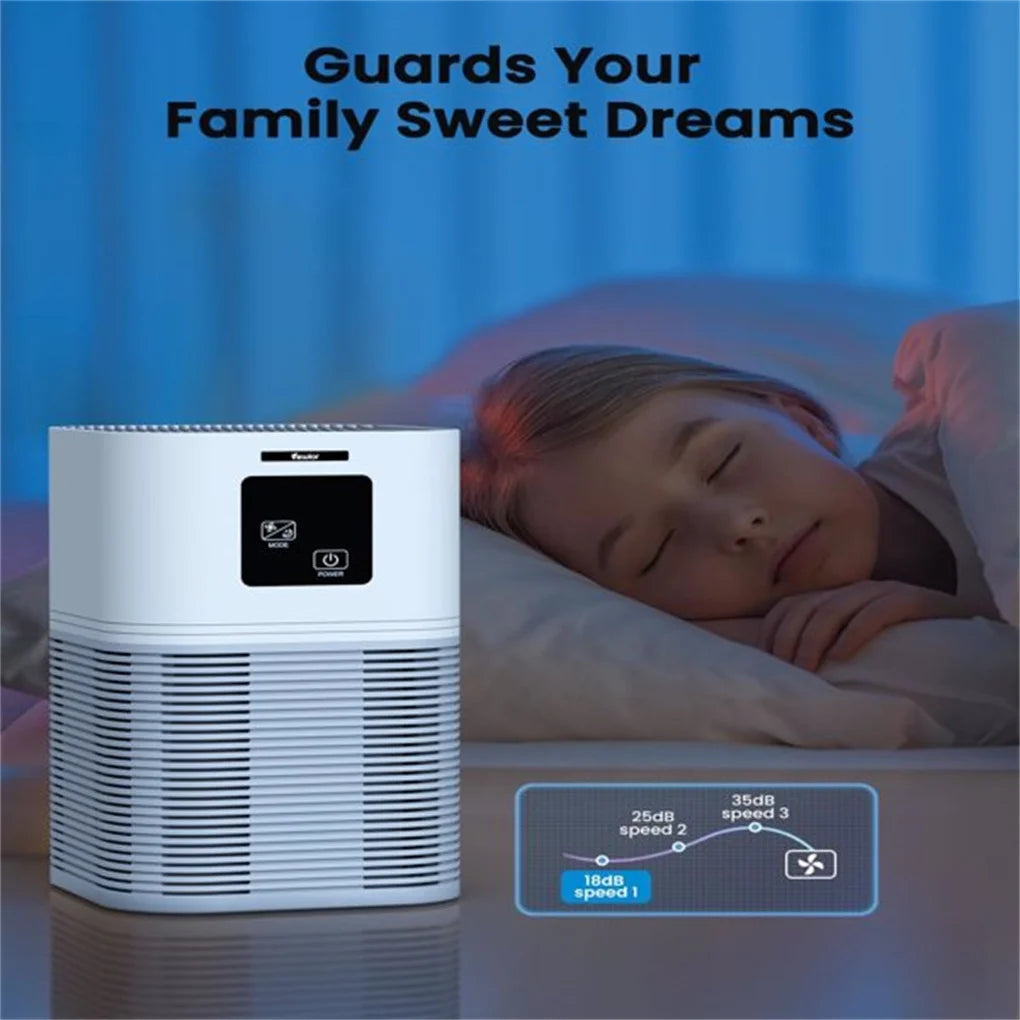 2 in 1 Air Purifier for Home Allergies, Odor Elimination and Aromatherapy diffusion