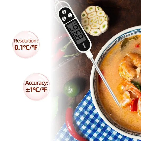 Food Thermometer TP300 Digital for Kitchen .Wateror Oil Thermometer for Meat Cooking Food Probe BBQ Electronic Oven Kitchen Tools
