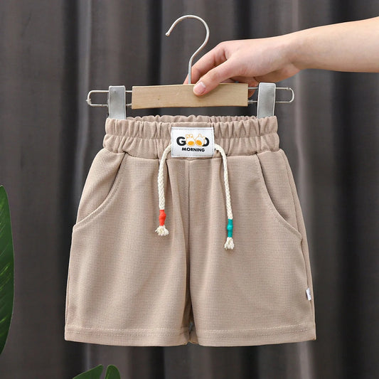 1pcs Summer Kids Shorts for Boys/ Girls, Solid Color Shorts. Solid Color Casual Pant for Children. Sport Clothing Outwear