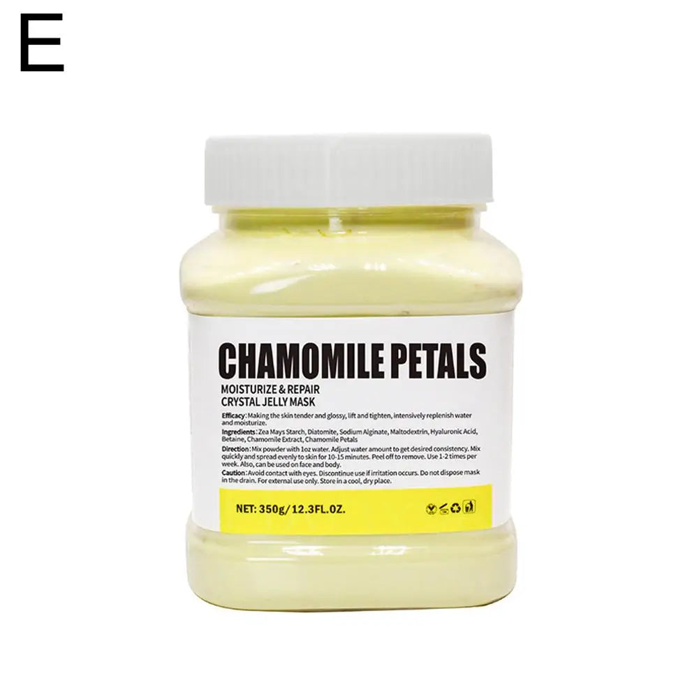 Gold Crystal Jelly Mask.   Powder with  Hydrating, Brightening and Moisturizing Facial Treatment for Glowing Skin Care Product