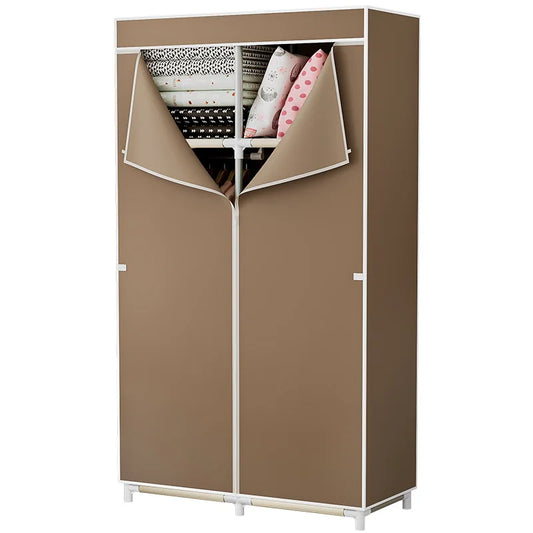 Wardrobe Simple Cloth Wardrobe ,Household or Bedroom Assembly Cabinet, Large Wardrobe, Durable, Simple, Modern