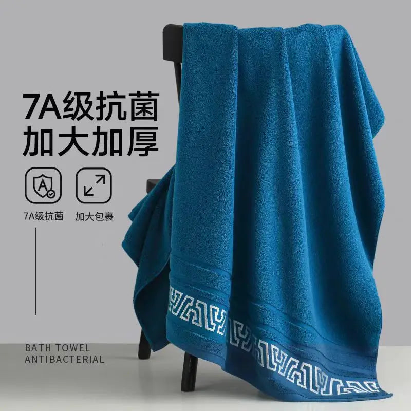380g new pure cotton thick bath towel 70*140 soft , absorbent and no shedding color