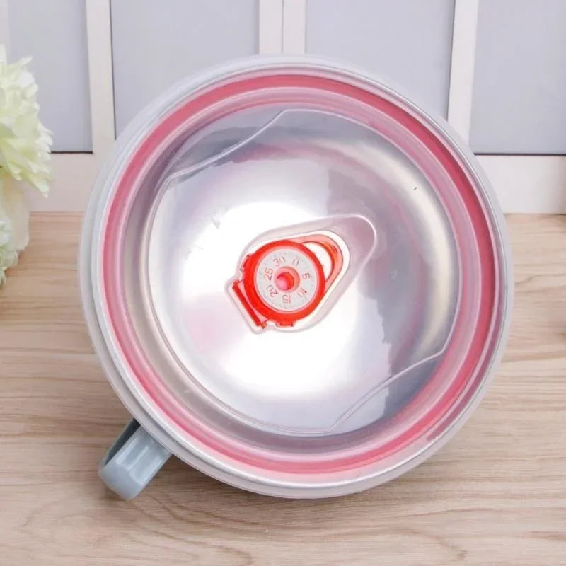 Stainless Steel Bowl with Handle. Solid Color, Anti- Scalding, Instant Noodles. Mixing Bowl, Kitchen Tableware, Food Accessory