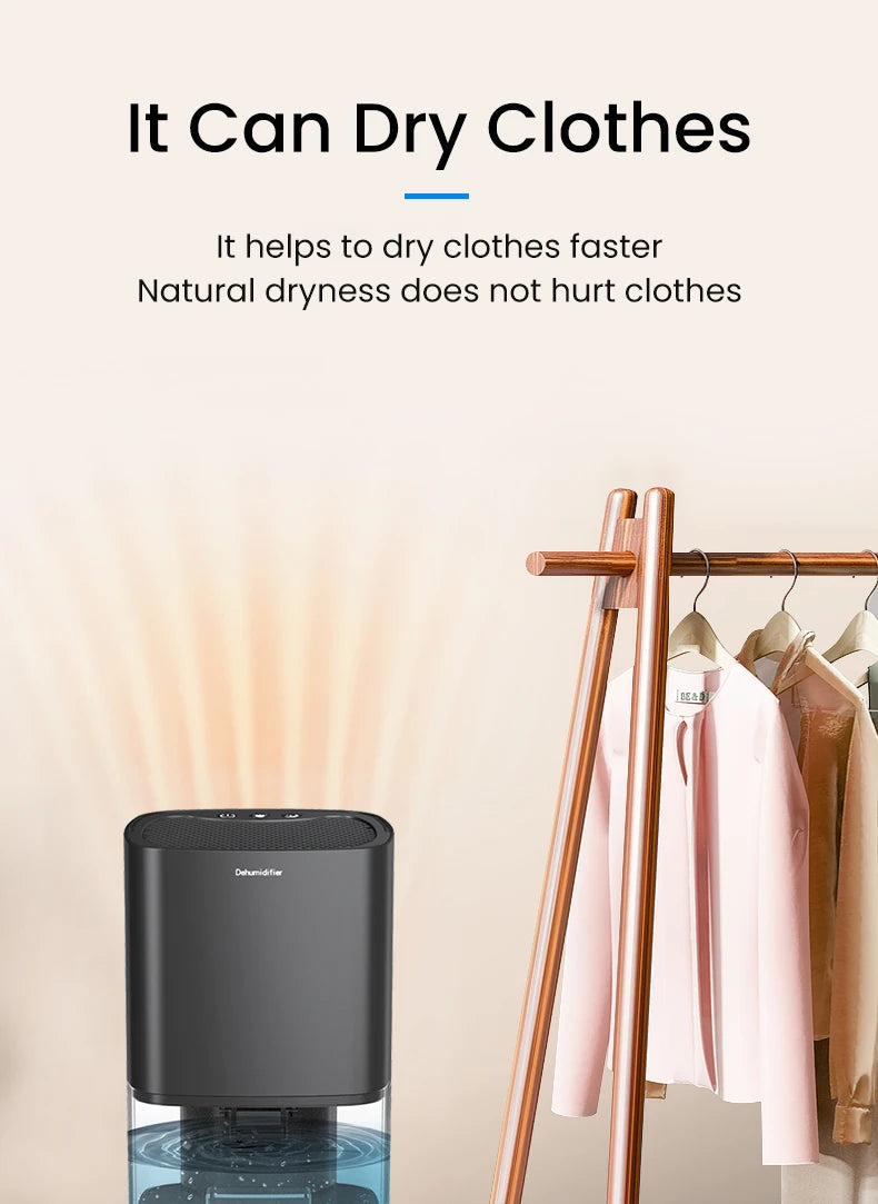 Air Dehumidifier,  Portable Mute Moisture Absorbers . Air Dryer For Home, Bedroom, Office ,Kitchen, and Deodorizer Dryer EU/US plug.