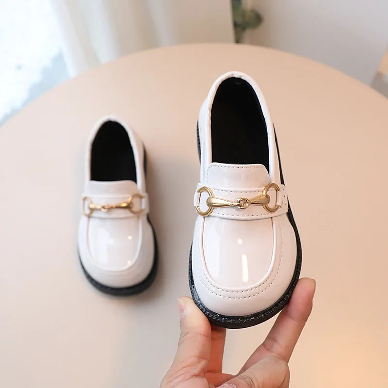 Girls Shoe Fashion Flats for Children. Casual Kids Shoes Comfortable PU Leather Shoes. Boys /Girls / Kids Candy Loafers Flat Shoe여아 구두