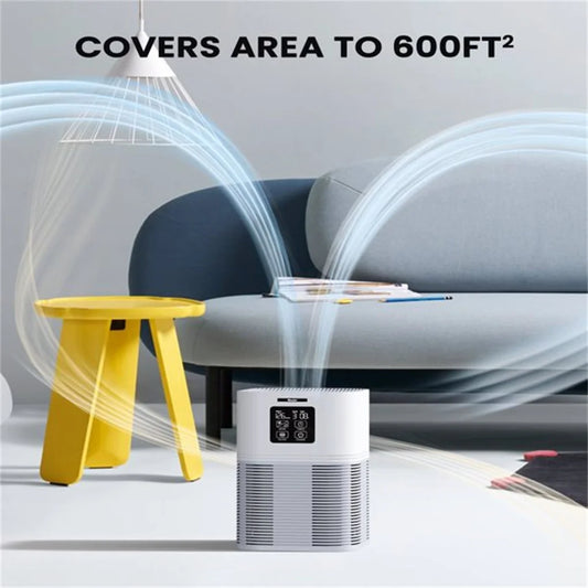 2 in 1 Air Purifier for Home Allergies, Odor Elimination and Aromatherapy diffusion