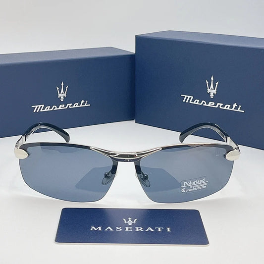 MASERATI Luxury Sunglasses High End for Men/ Women, Polarized UV400 Driving Glasses, Classic Style Premium Quality Fashion Design
