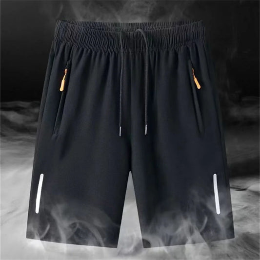 Men's Summer, Ultra-thin Ice Silk Beach Casual Shorts. Quick Dry Joggers, Zipper, Loose, Short SweatPants. Dont Forget FATHERS DAY GIFTS, Grandfathers Day Gifts!!!