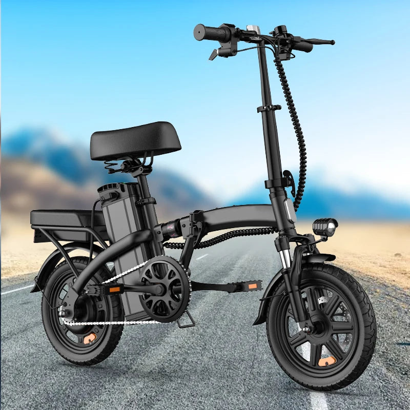 14" Foldable Electric Bicycle with 3 Hours Charge Time