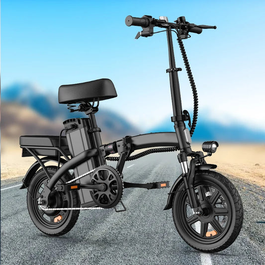 14" Foldable Electric Bicycle with 3 Hours Charge Time