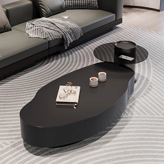 Standing Minimalist Side Table, Luxury Nordic, Space Saving Coffee Table, Salon Furniture