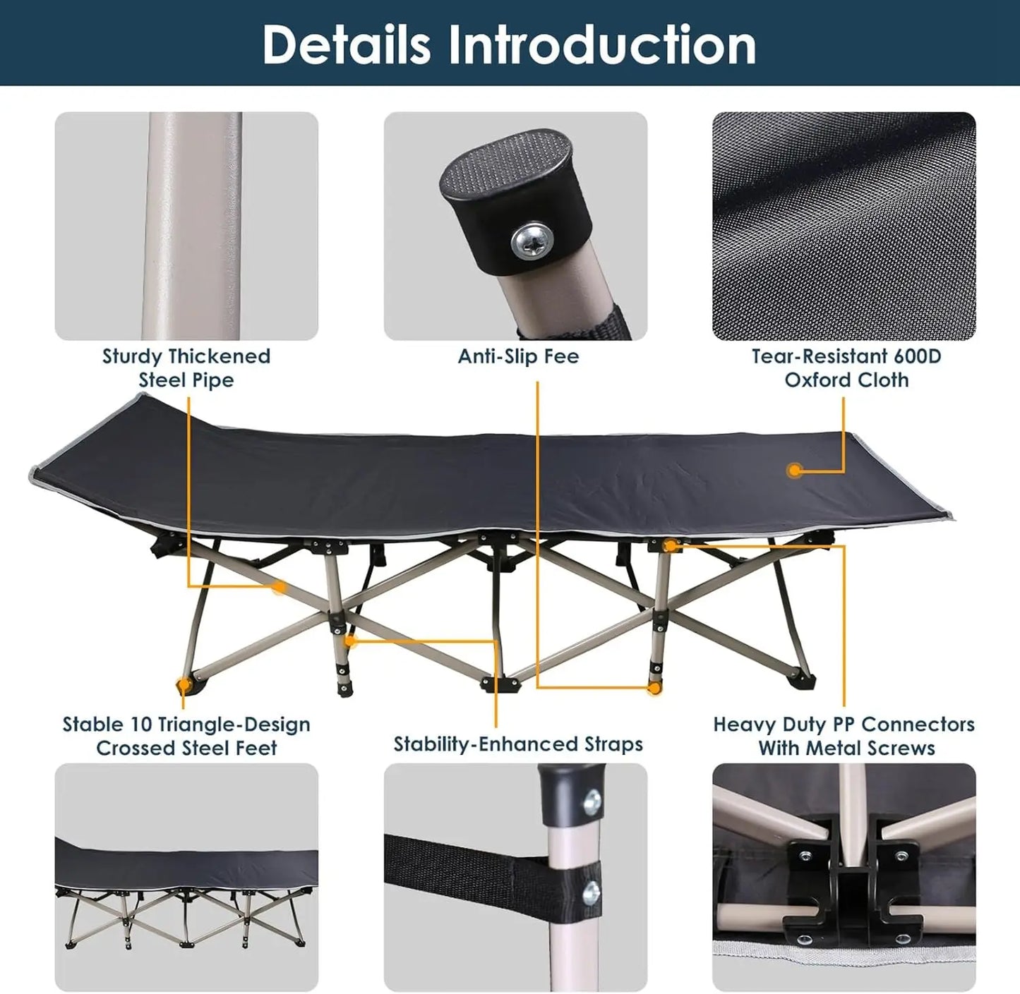 Foldable Portable Bed, Outdoor Garden Lounge Chair with Pearl Foam Mattress.  Great item for summer and Company.   ONE CHOICE so don't wait.  Not too many left but if you quick  I'm sure you'll get one.!!!!!