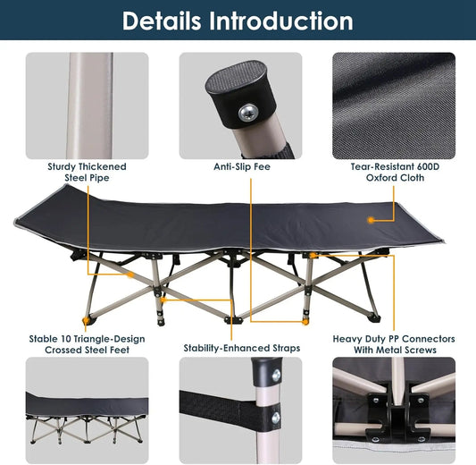Foldable Portable Bed, Outdoor Garden Lounge Chair with Pearl Foam Mattress.  Great item for summer and Company.   ONE CHOICE so don't wait.  Not too many left but if you quick  I'm sure you'll get one.!!!!!