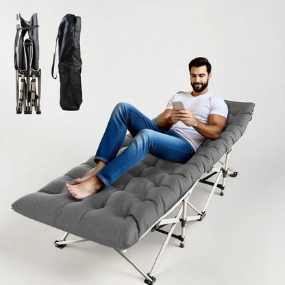 Foldable Portable Bed, Outdoor Garden Lounge Chair with Pearl Foam Mattress.  Great item for summer and Company.   ONE CHOICE so don't wait.  Not too many left but if you quick  I'm sure you'll get one.!!!!!