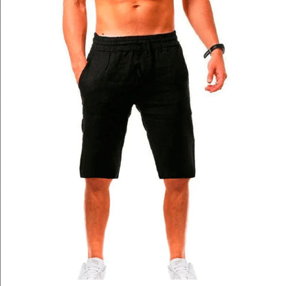 Men's Cotton /Linen Shorts / Pants.  Summer,  Breathable,  Solid Color Linen Trousers. Fitness Streetwear S-3XL. Great Gift for Fathers Day this year!!!