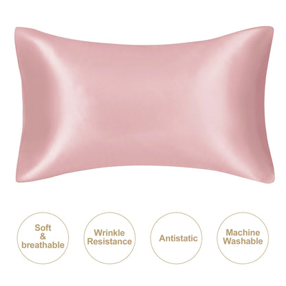 Silk silky stain pillowcase silky pillowcase natural silk pillowcase mulberry silk pillow case standard queen.  Most Availablity is for Queen size in Cherry PINK, Standard size in Champagne then Black Standard.  Then....White