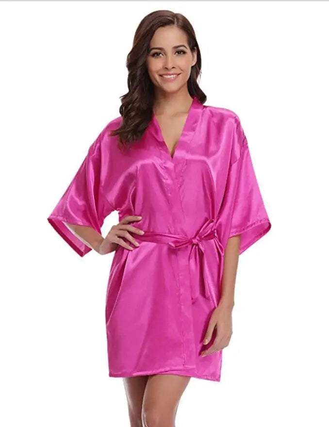 Satin Kimono Robe Bathrobe  for Women ,Bridesmaid Robes, Sexy Robe,  Satin Robe, Ladies Dressing Gowns. PERFECT MOTHERS DAY Gift!!!