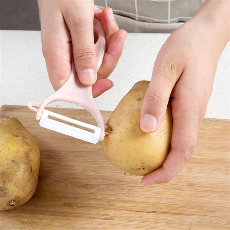 Ceramic Peeler  in 4 Colors.   Vegetable and Fruit,  Potato, Carrot, Cucumber, Etc.