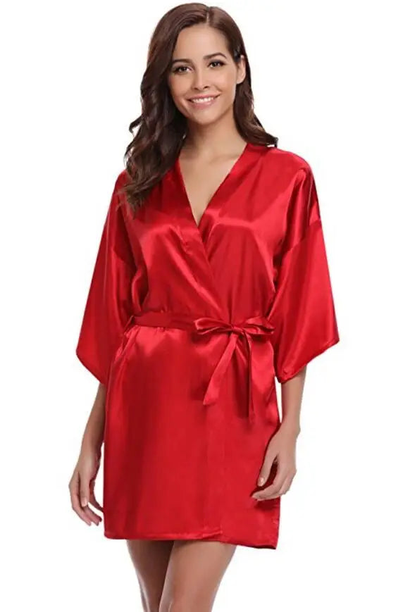 Satin Kimono Robe Bathrobe  for Women ,Bridesmaid Robes, Sexy Robe,  Satin Robe, Ladies Dressing Gowns. PERFECT MOTHERS DAY Gift!!!