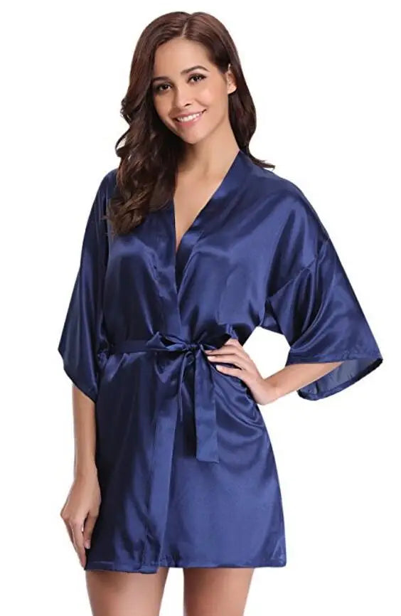 Satin Kimono Robe Bathrobe  for Women ,Bridesmaid Robes, Sexy Robe,  Satin Robe, Ladies Dressing Gowns. PERFECT MOTHERS DAY Gift!!!