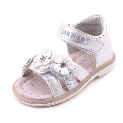 Kids Sandals for Girls/ Babys Sandals, Soft Leather Flowers,  Princess Girls Shoes,  Childrens  Beach Sandals,  Toddler Shoes