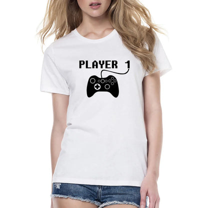 Player 1 Player 2 Matching Family Clothes /Father Mother Kids Tshirts, Dad, Son Matching, Family Look- alike Clothes