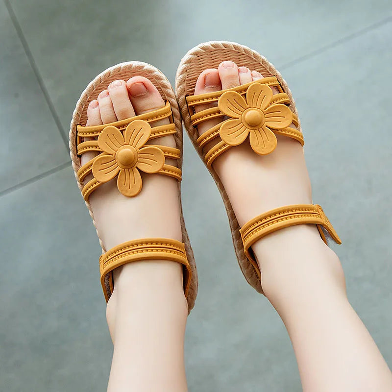 Girls Sandals for  Summer,  New Children's Fashion,  Soft Bottom,  Princess Shoes  for Little Girls