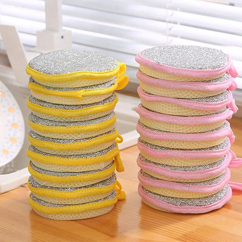 5/10/20Pcs Double Side Dishwashing Sponge and Dish Washing Brush.  Pan,  Pot, Dish Washing  Sponges for Household Cleaning.