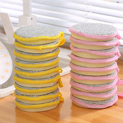 5/10/20Pcs Double Side Dishwashing Sponge and Dish Washing Brush.  Pan,  Pot, Dish Washing  Sponges for Household Cleaning.