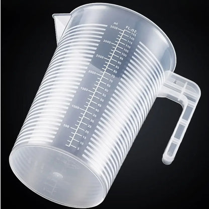 100-5000ml Thickened Plastic Measuring Cups,  Food Grade Measuring and Measuring Cup Beaker