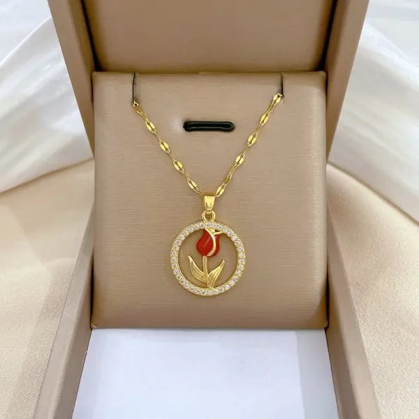 Exquisite Micro Inlaid Zircon Butterfly Tassel Necklace For Women and MOTHERS DAY Gift.   Stainless Steel,  Clavicle Choker Jewelry