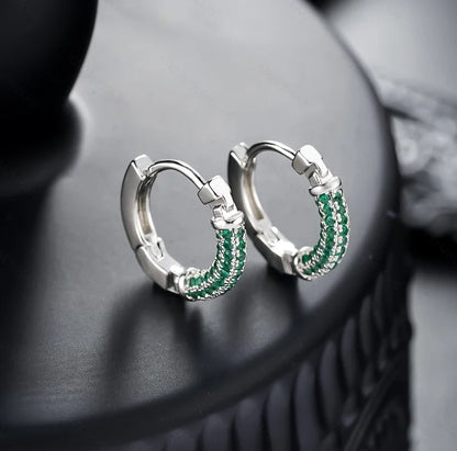 Crystal Lymphatic Drainage Earrings with Colorful Crystal.   Round Hoop Earrings Fashion .  Magnet-therapy,  Weight Loss Slimming Jewelry.  #WA4114-1 is the one you can get for sure.  Others are really low.
