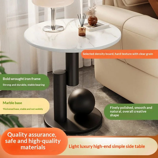 Scandinavian Minimalist, Living or Bedroom, Coffee Table,  Side End Table,  Luxury Wooden /Metal