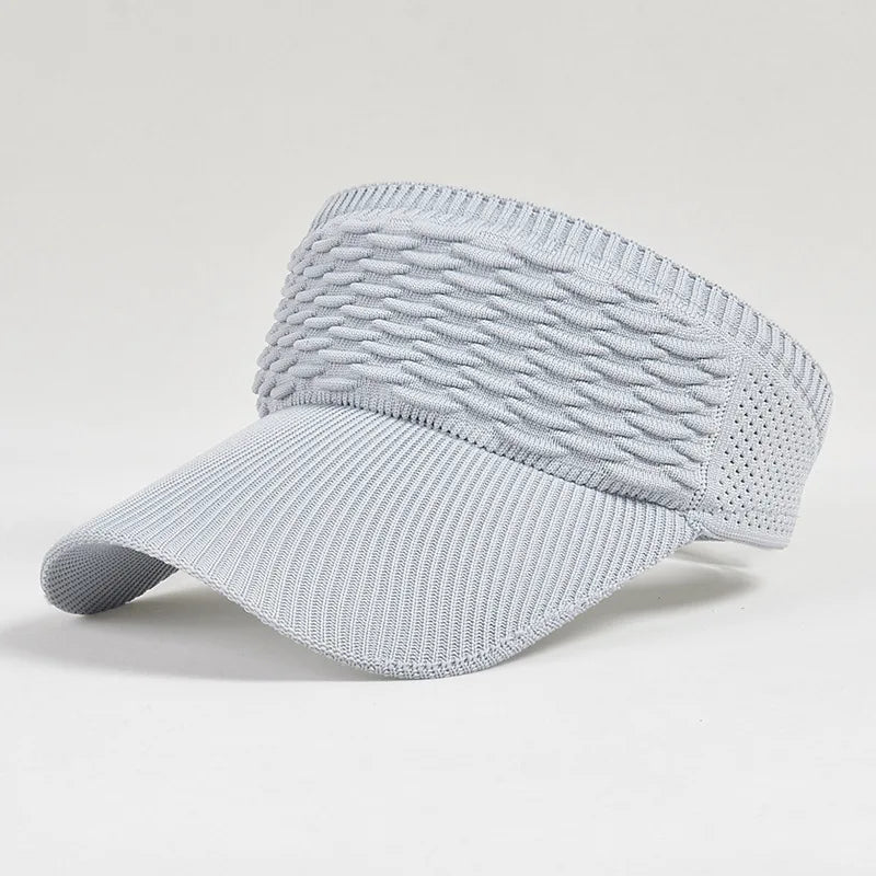 Style "A" is all gone( With the 3 Stripes. ) Styles "B" and "C" are available.  Summer,  Empty Top Straw Hat for Women, Outdoor for Sunscreen .  Visor for  Female,  Handmade,  UV Protection, Big Brim Sun Hat/Visor.    The pi