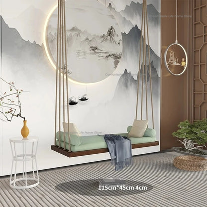 Modern Hammock Patio Swing,  Garden Hanging Rocking Chair,  Patio Swing,  Suspended Luxury Outdoor /Indoor Furniture