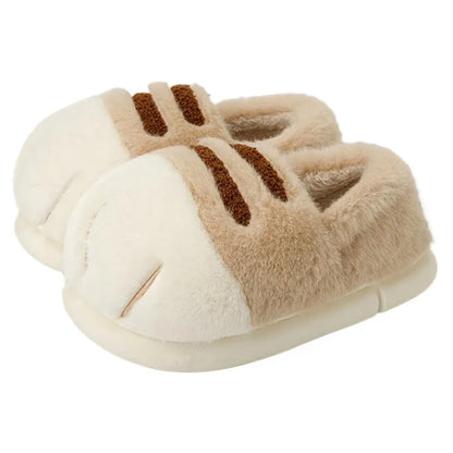 Adorable Kitty Claw Slippers for  Womens Lounging. Non Slip Furry and Warm, Fluffy Slides. OK Outdoor