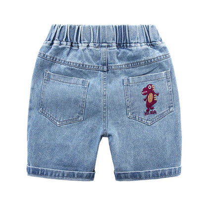 Baby Boys Shorts, Girls  Casual Jeans,  Kids Summer Shorts/Pants,  2-8 Years, Boy's Loose Denim Shorts