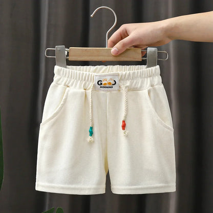 New Summer Boys /Girls Shorts,  for Kids.   Casual.   Elastic Waist,  Short Pants. KHAKI has a few lowstock Numbers, depending on sizes.