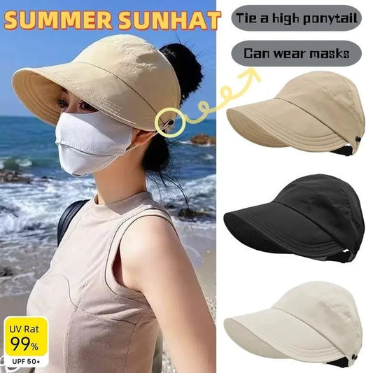 Foldable Wide Brim Sun Hat Sunsreen Adjustable Quick Dry HAT/SUN VISOR,  for Women/ MEN