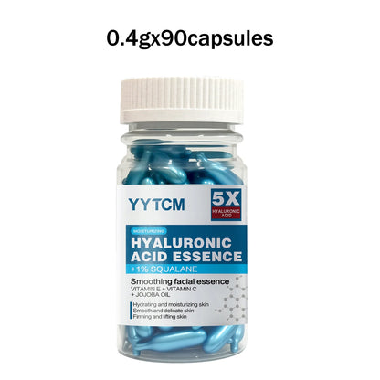 Hyaluronic acid for deep moisturizing capsule essence, deep moisturizing and brightening skin essence (0.4gx30 capsules)/bag -1 bag.  Beautiful skin for Special Occasions AND Everyday