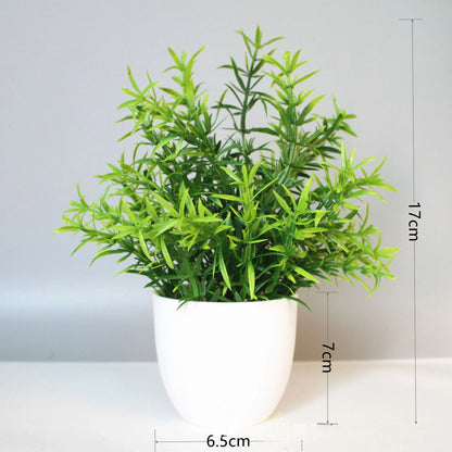 Potted Artificial  Bonsai Plants, Indoor/Outdoor Decorations.