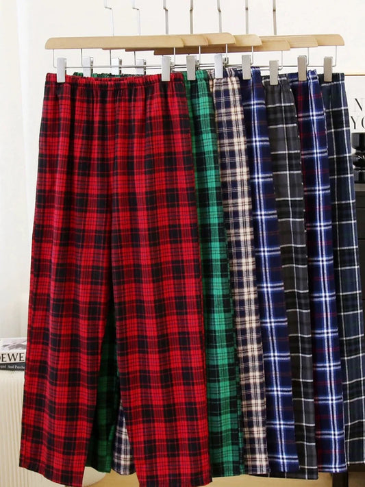 Men's Pajama Pants, Summer Trousers, Home Trousers, Thin Spring and Autumn,  Loose Plus Sizes.   Can Be Worn Outside.